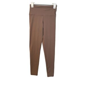 Strut! This Brown Nude Star Thermal Leggings Size Large